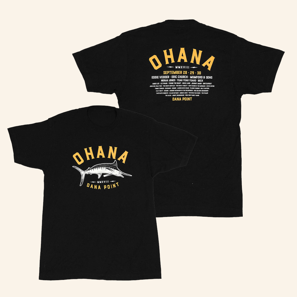 TSURT Merch Ohana Festival Marlin T-Shirt Best Gifts For Sister TSURT Merch Ohana Festival Marlin T-Shirt Best Gifts For Sister