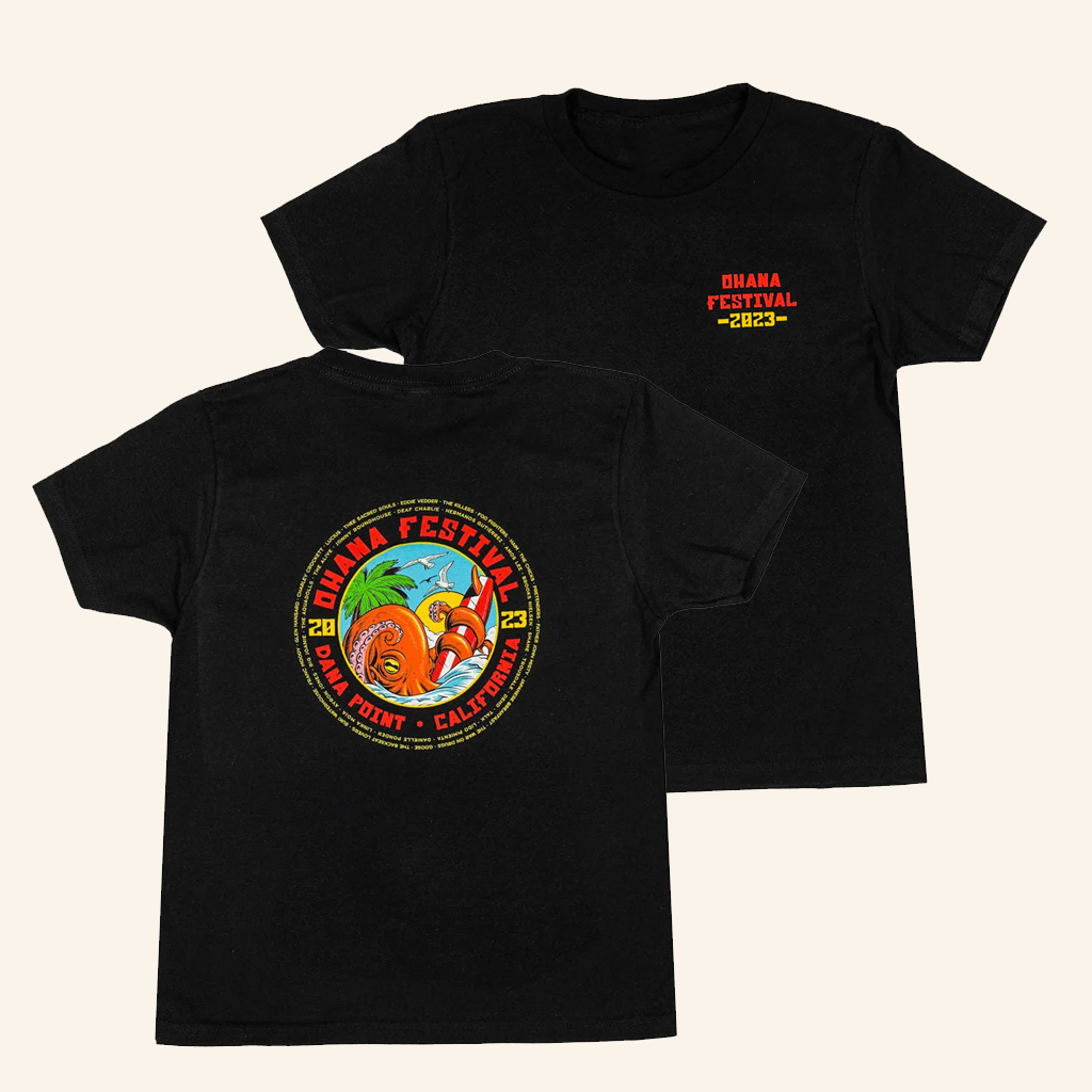 TSURT Merch Ohana Festival Octopus T-Shirt Birthday Ideas For Husband TSURT Merch Ohana Festival Octopus T-Shirt Birthday Ideas For Husband