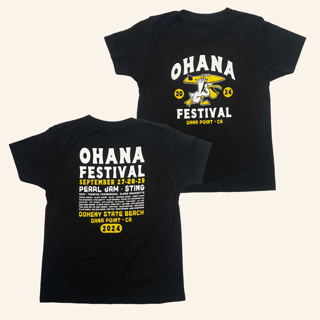 TSURT Merch Ohana Festival Pelican Surfer T-Shirt Birthday Ideas For Him TSURT Merch Ohana Festival Pelican Surfer T-Shirt Birthday Ideas For Him