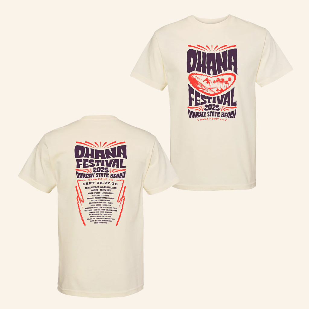 TSURT Merch Ohana Festival Psychedelic Event T-Shirt Birthday Present For Husband TSURT Merch Ohana Festival Psychedelic Event T-Shirt Birthday Present For Husband