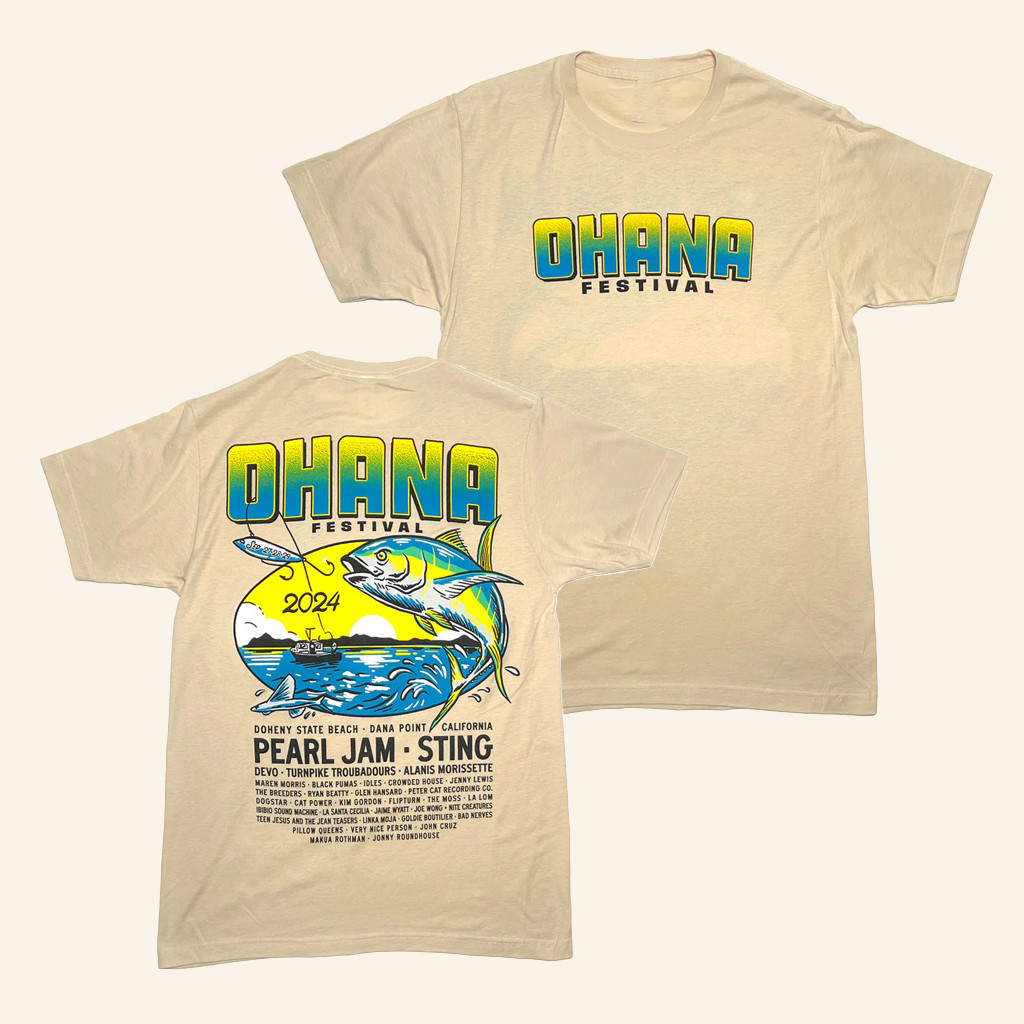 TSURT Merch Ohana Festival Yellowfin T-Shirt Birthday Gift Ideas For Him TSURT Merch Ohana Festival Yellowfin T-Shirt Birthday Gift Ideas For Him