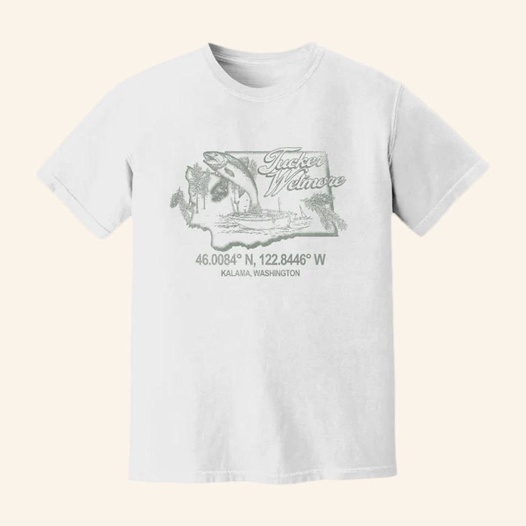 Tucker Wetmore Merch TW Washington State T-Shirt Cool Gifts For Music Lovers