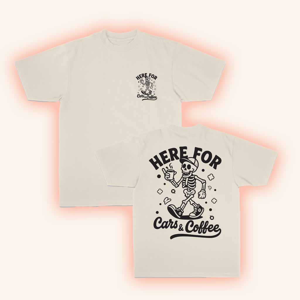 Tuner Cult Merch Cars And Coffee T-Shirt Presents For Boyfriend