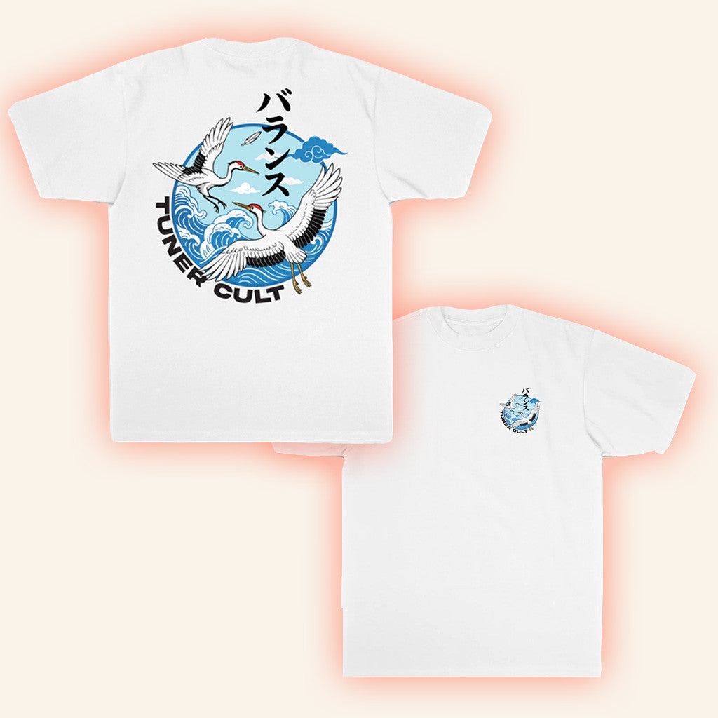 Tuner Cult Merch Japanese Swan Box T-Shirt Gifts For Friends Tuner Cult Merch Japanese Swan Box T-Shirt Gifts For Friends