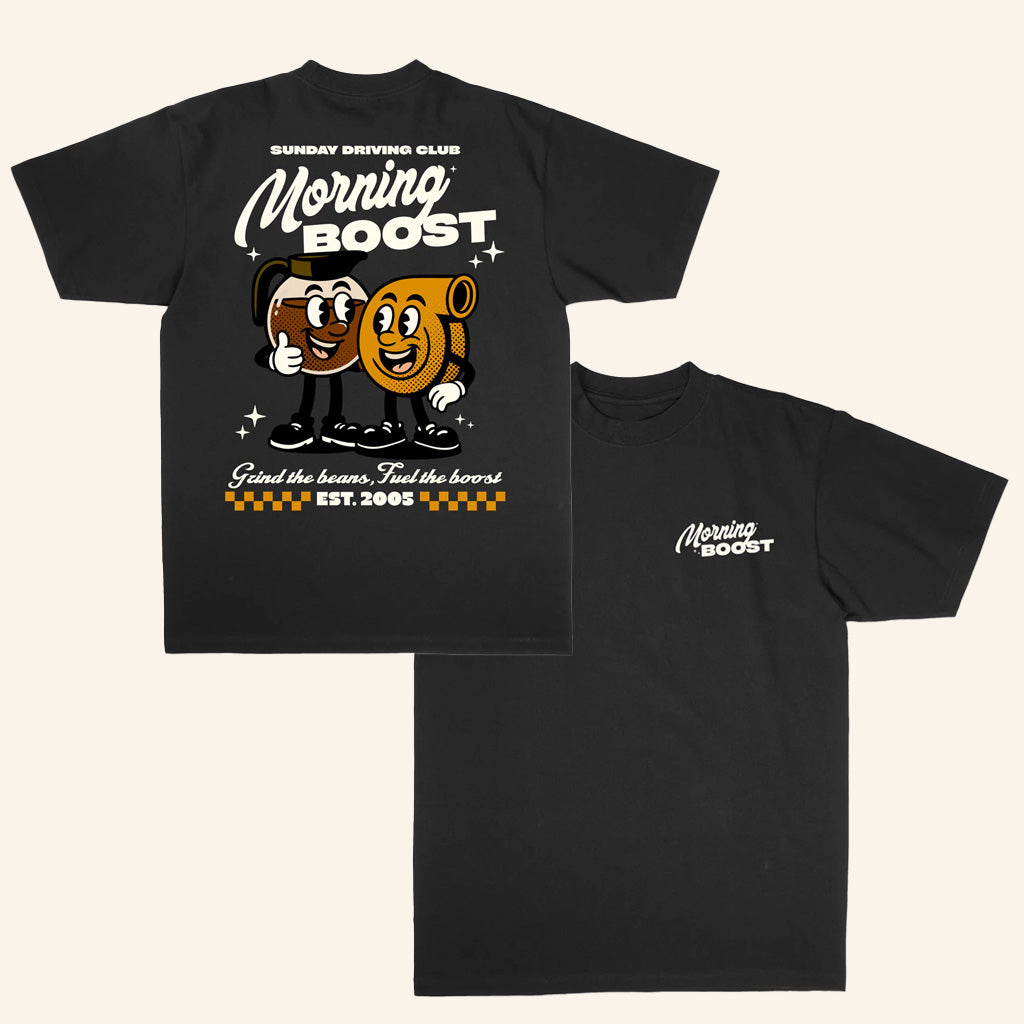 Tuner Cult Merch Morning Boost T-Shirt Gifts For Best Friends Tuner Cult Merch Morning Boost T-Shirt Gifts For Best Friends