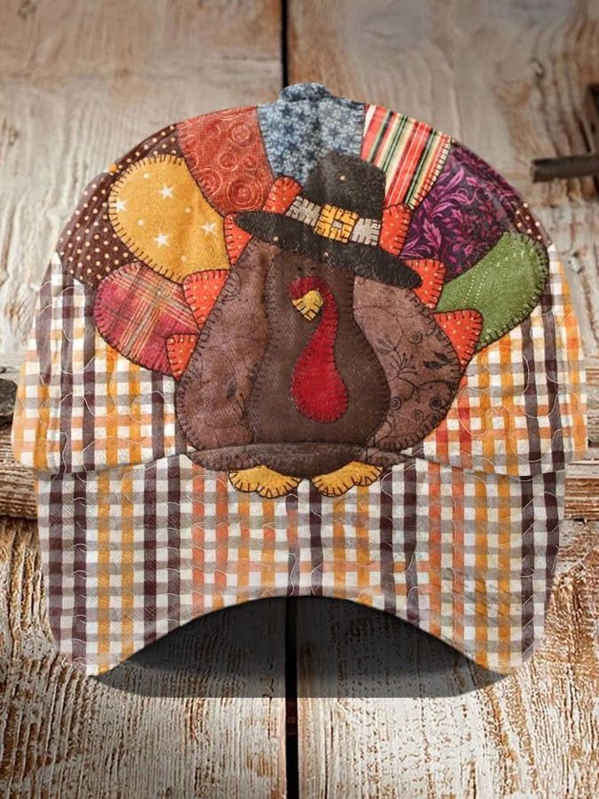 Turkey Thanksgiving Hat Vintage Happy Thanksgiving Baseball Cap Gift Ideas