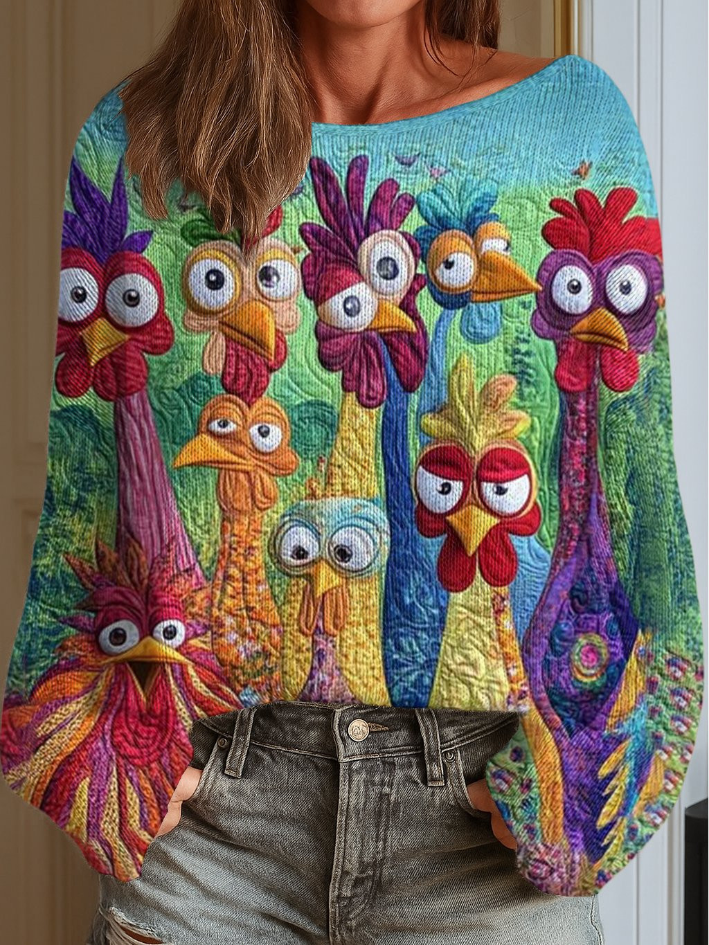 Turkey Thanksgiving Sweater Turkey Family Merch Thanksgiving Gifts