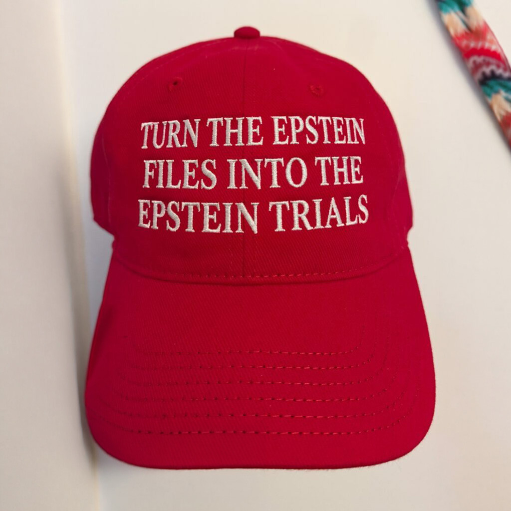 Turn The Epstein Files Into The Epstein Trials Hat Embroidered Gift Ideas For Him