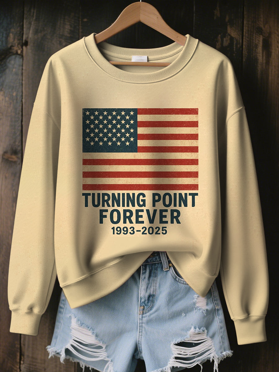 Turning Point Forever Print Sweatshirt This Is The Turning Point Merch