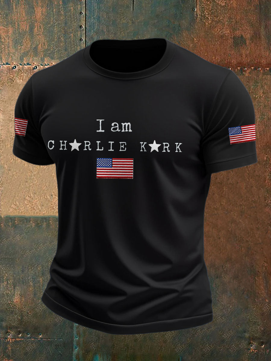 Turning Point I Am Printedt Shirt Black This Is The Turning Point Clothing