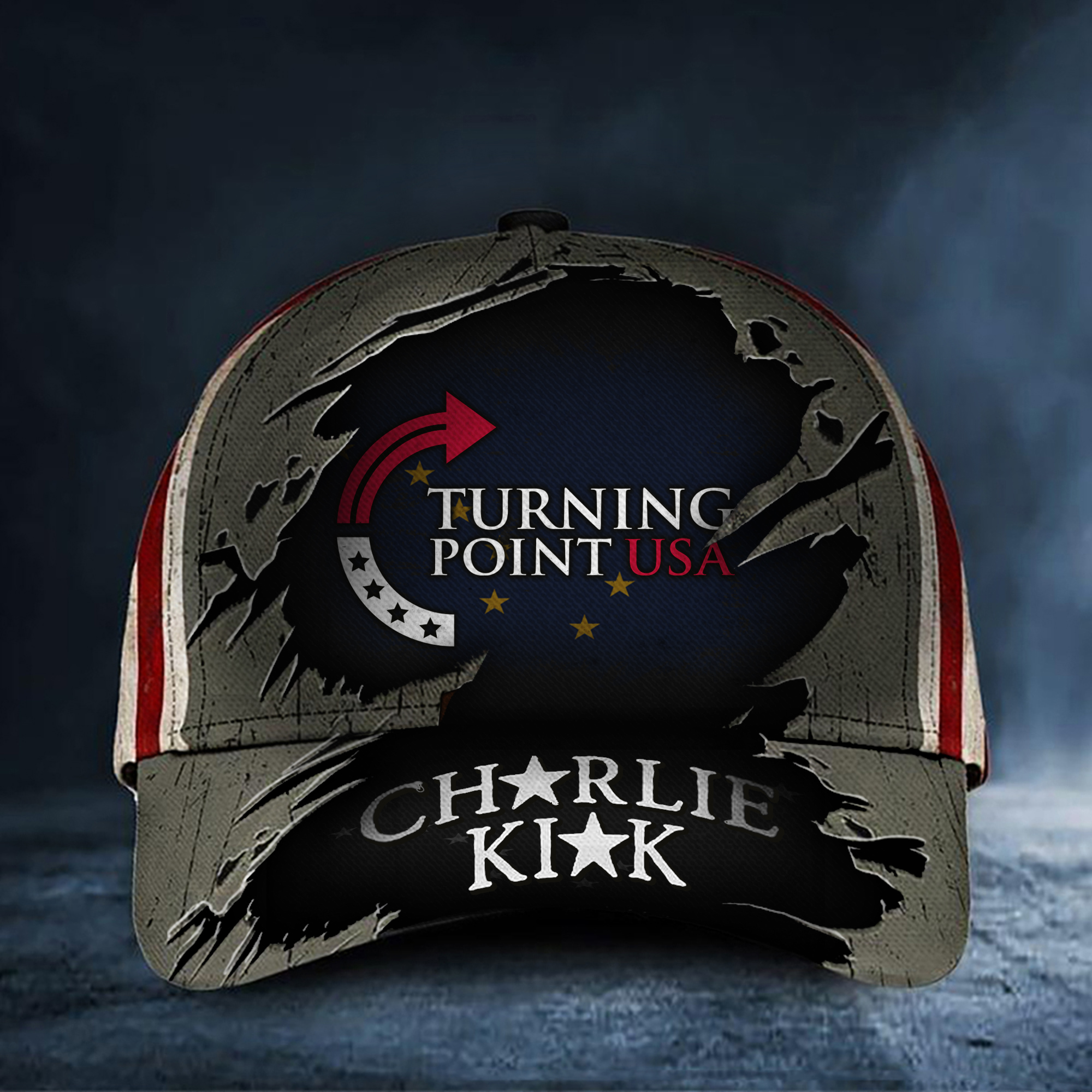 Turning Point USA Charlie Kirk Hat Make America Charlie Kirk Baseball Cap For Proud Dad