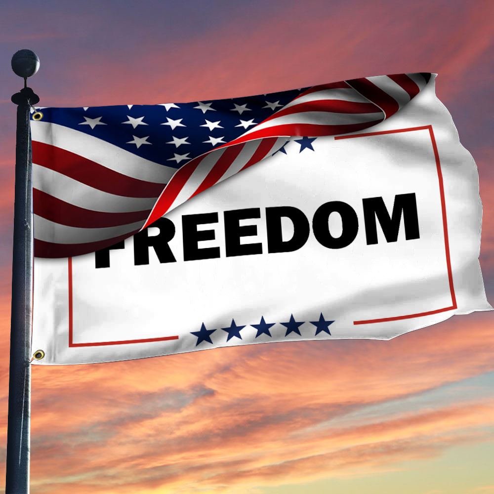 Turning Point USA Flag Freedom Charlie Kirk Merch Charlie Kirk American Flag Gifts