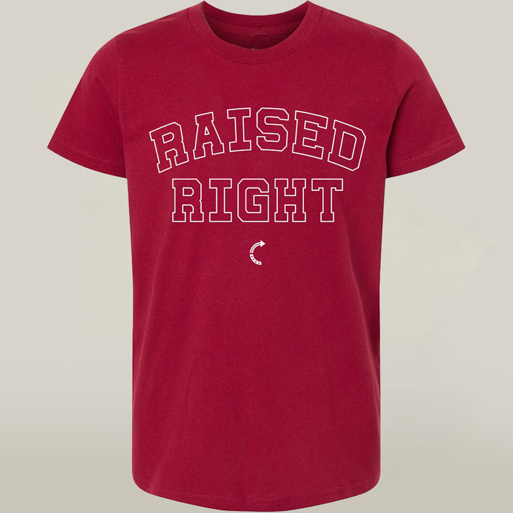Turning Point USA Freedom Merch Raised Right T-shirt Best Freedom Shirt Charlie Kirk Wore