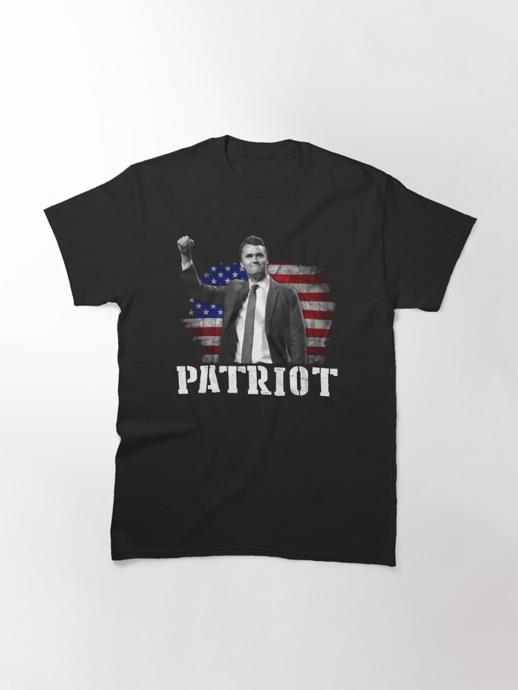 Turning Point USA Freedom Shirt Patriot T-Shirt Charlie Kirk Merch Tribute Gifts