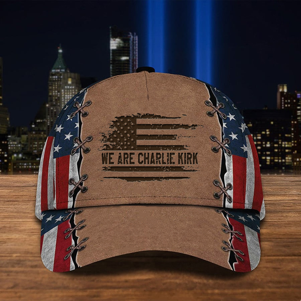 Turning Point USA Hat We Are All Charlie RIP CK 47 Freedom Charlie Kirk Hat Merch
