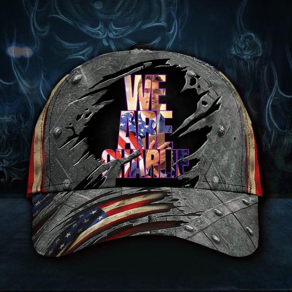 Turning Point USA Merch Cap We Are Charlie Freedom RIP Charlie Kirk 47 Gifts For Dad