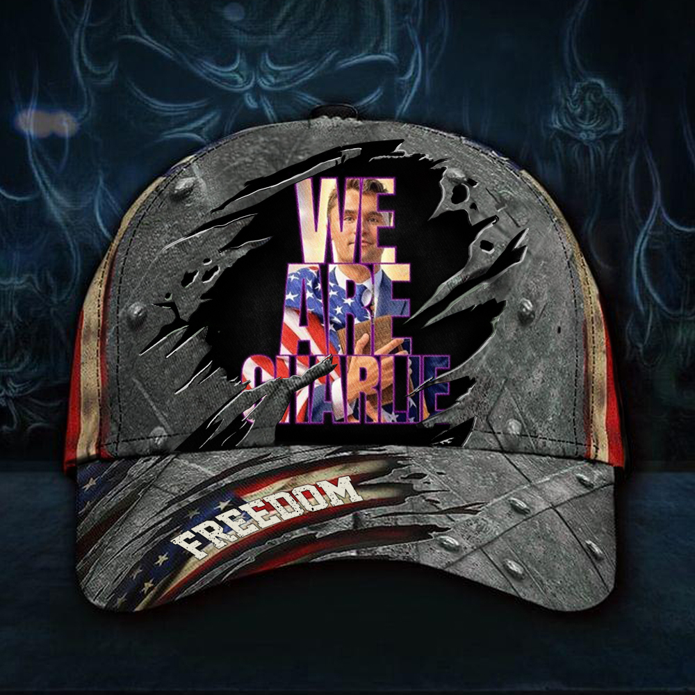 Turning Point USA Merch Cap We Are Charlie Freedom RIP Charlie Kirk 47 Gifts For Liberty Wear