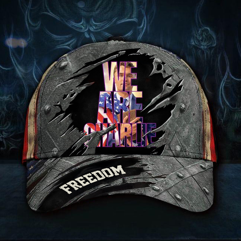 Turning Point USA Merch Cap We Are Charlie Freedom RIP Charlie Kirk 47 Gifts For Patriot