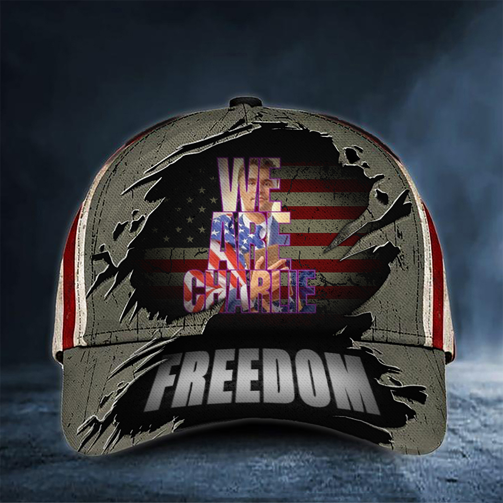 Turning Point USA Merch Hat We Are All Charlie RIP Kirk 47 Freedom Merch For Trump's Lovers