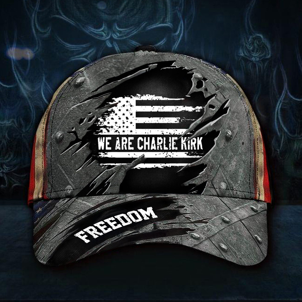 Turning Point USA Merch Hat We Are Charlie Freedom RIP Kirk 47 Best Memorial CK Merch
