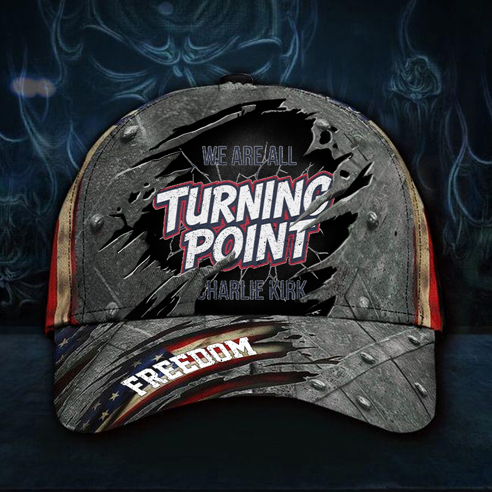 Turning Point USA Merch Hat We Turning Point Freedom RIP Kirk 47 Best Memorial CK Merch