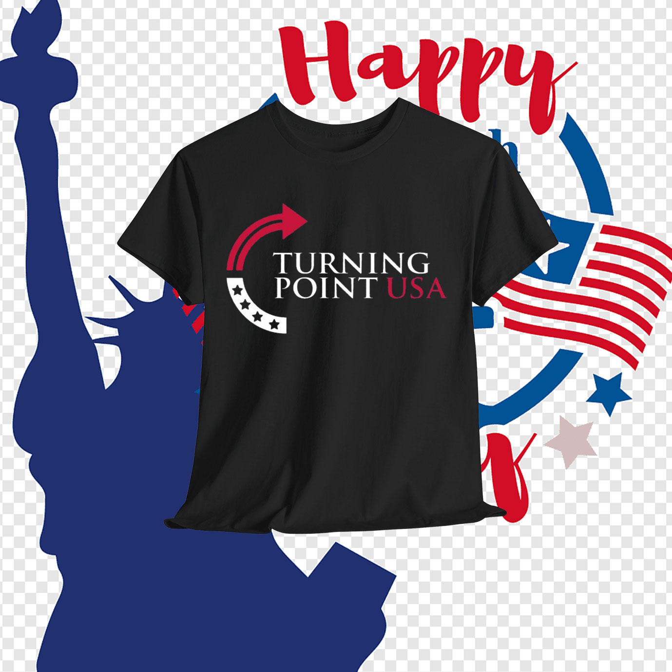 Turning Point USA Patriot Charlie Kirk Shirt