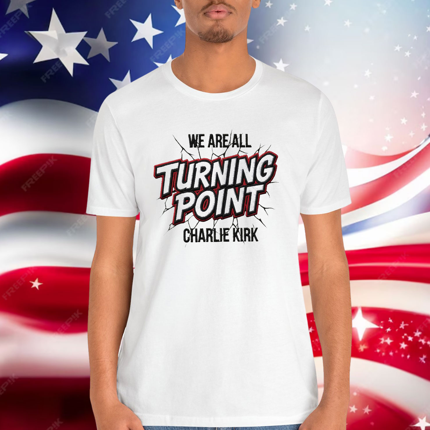 Turning Point We Are All Charlie Kirk Shirt