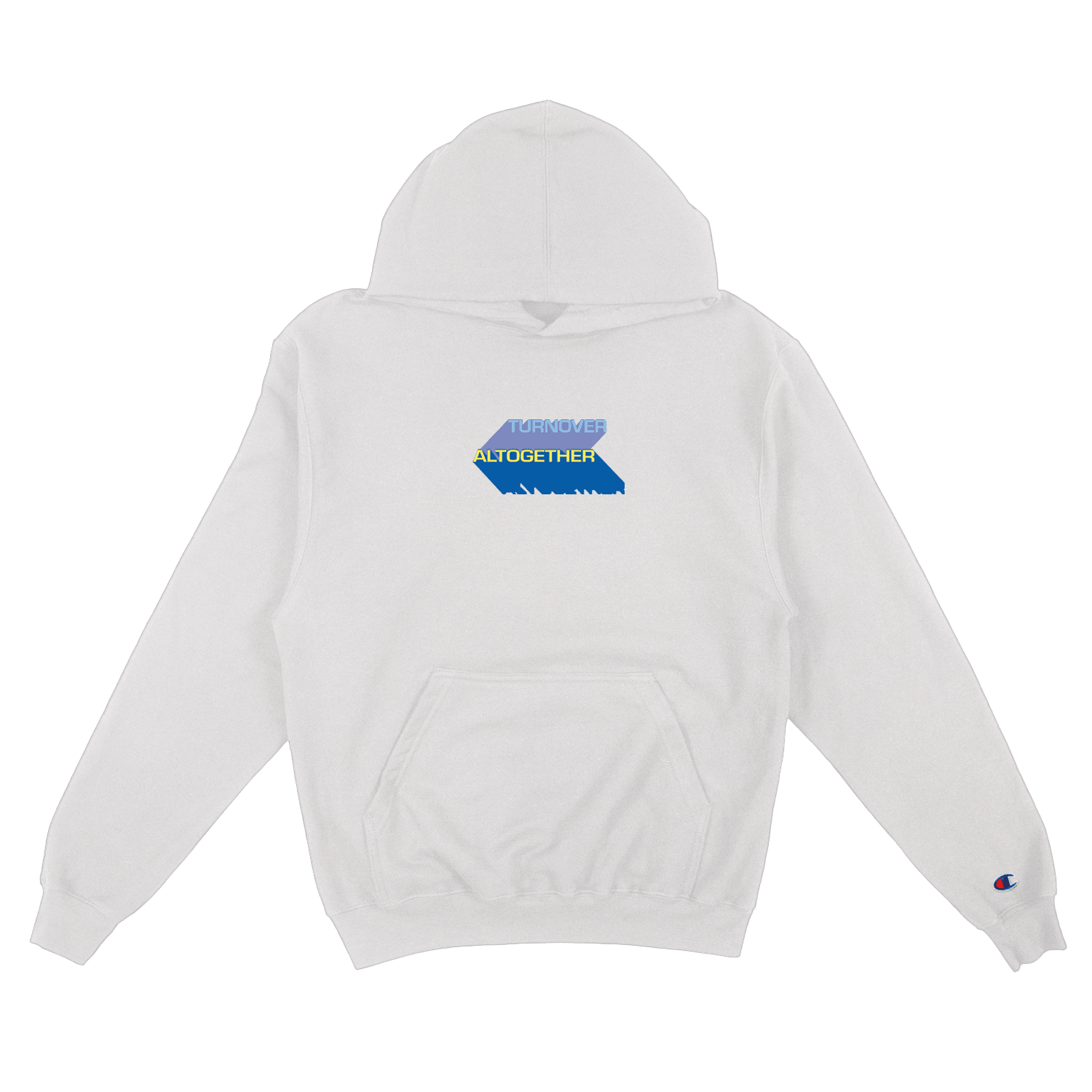 Turnover Band Merch Altogether Hooded Sweatshirt Hoodie Turnover Tour Merchandise
