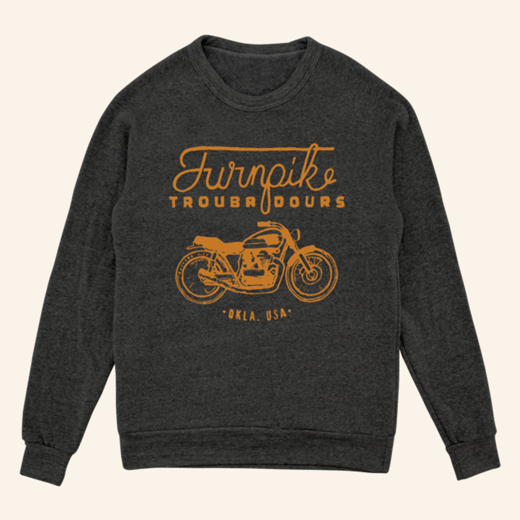 Turnpike Troubadours Merch Motorcycle Crewneck Sweatshirt Music Lover Gifts For Him Turnpike Troubadours Merch Motorcycle Crewneck Sweatshirt Music Lover Gifts For Him