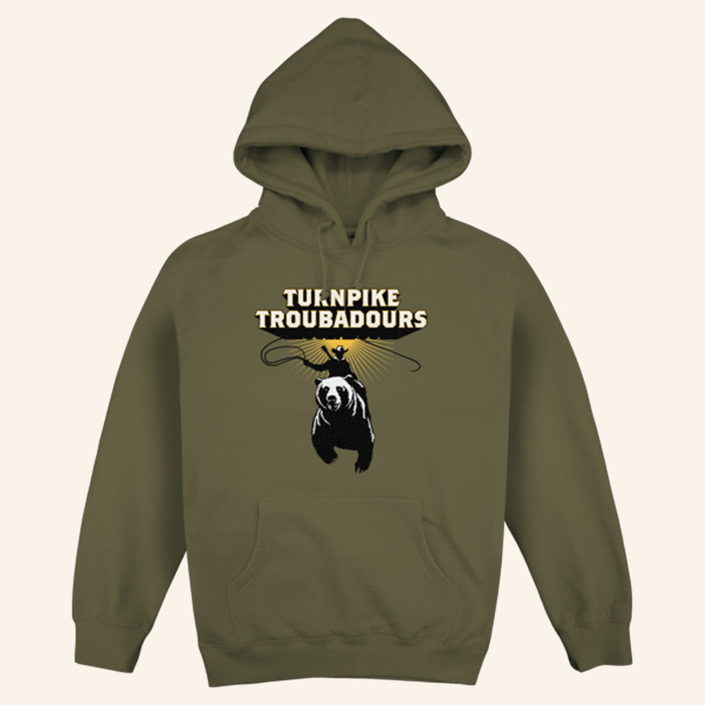 Turnpike Troubadours Merch Rodeo Bear Hoodie Gifts For Music Enthusiasts Turnpike Troubadours Merch Rodeo Bear Hoodie Gifts For Music Enthusiasts