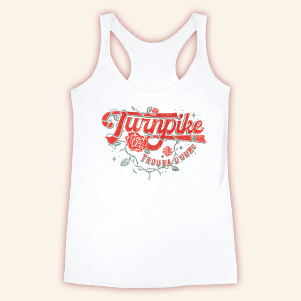 Turnpike Troubadours Merch Rose Ladies Tank Top Gifts For Her Turnpike Troubadours Merch Rose Ladies Tank Top Gifts For Her