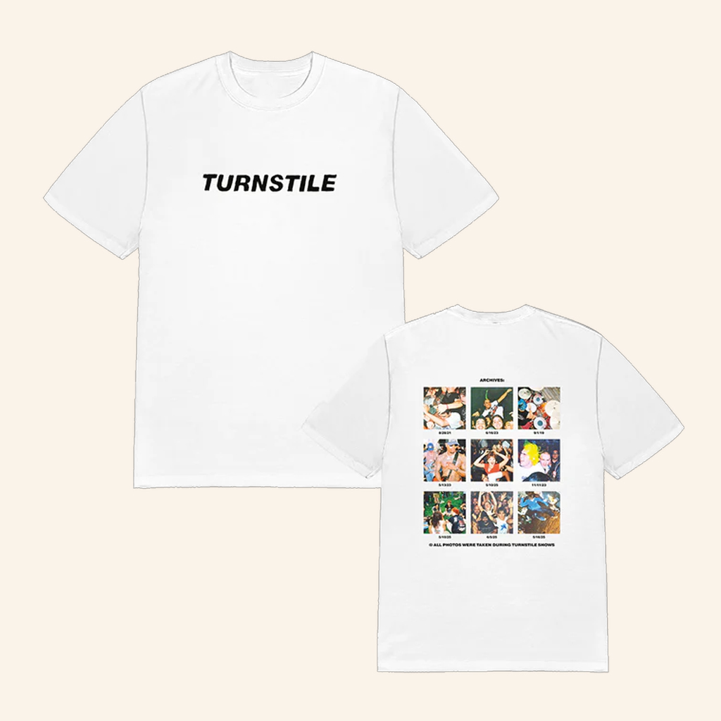Turnstile Merch Turnstile Archives White T-Shirt Christmas Gifts For Rock Fans
