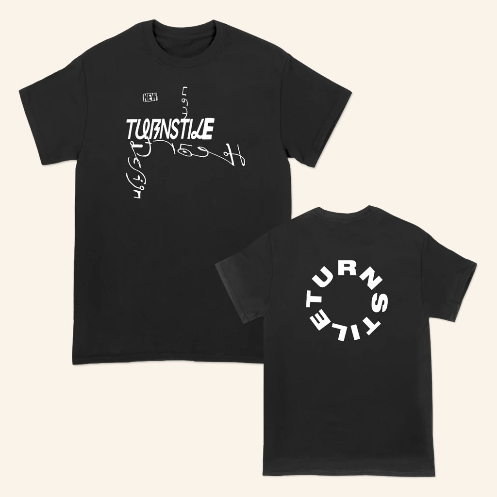 Turnstile Merch Turnstile New Heart Black T-Shirt Gifts For Rock Music Fans Turnstile Merch Turnstile New Heart Black T-Shirt Gifts For Rock Music Fans