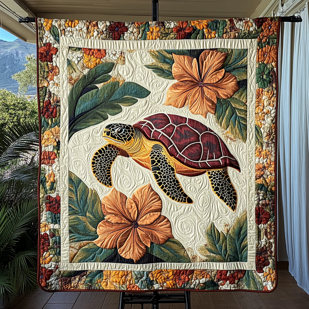 Turtle Island Dreams Quilted Blanket Turtle Present Ideas