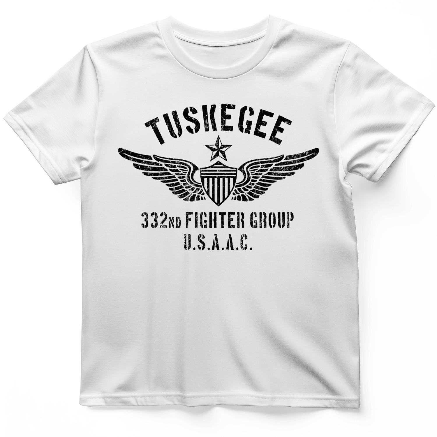 Tuskegee 332 Fighter Group Tee Shirt Trendy Clothing Gift Ideas For Friends