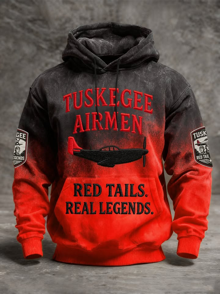 Tuskegee Airmen Red Tails Real Legends Hoodie Best Gifts For Husband Tuskegee Airmen Red Tails Real Legends Hoodie Best Gifts For Husband