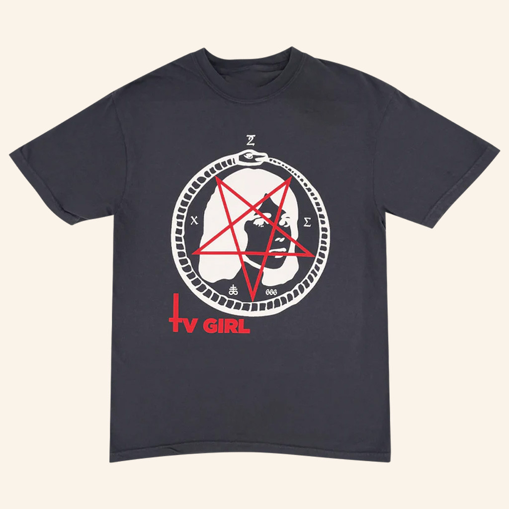 TV Girl Merch Satan Girl T-Shirt Christmas Presents For Boyfriend