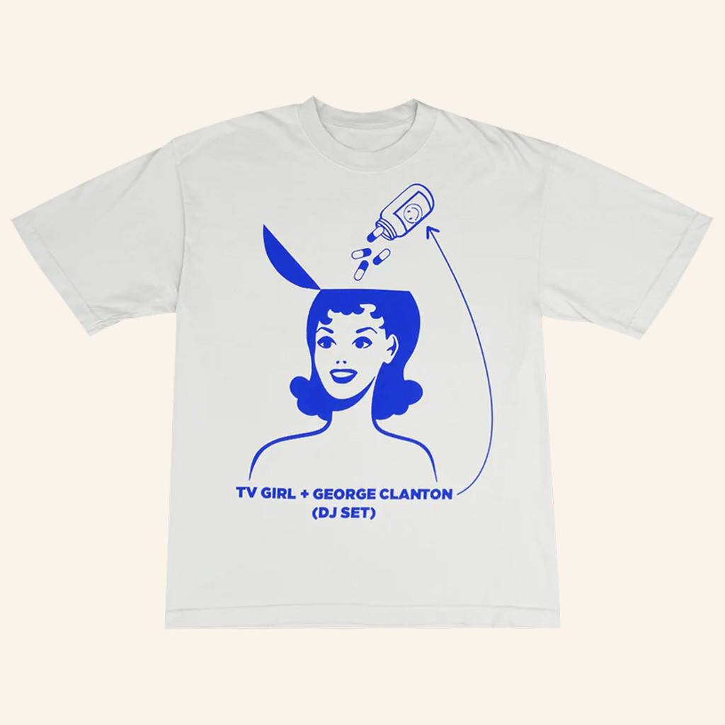 TV Girl Merch TV Girl x George Clanton DJ Set T-Shirt Xmas Gifts For Her