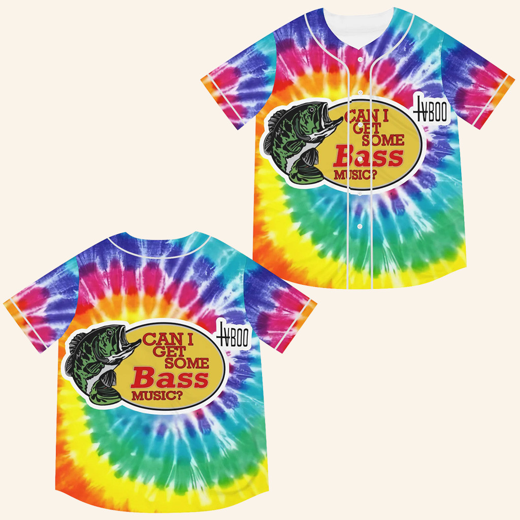 TVBOO EDM Rave Jersey Bass Music Jersey TVBOO Merch Best Gifts For Music Lovers