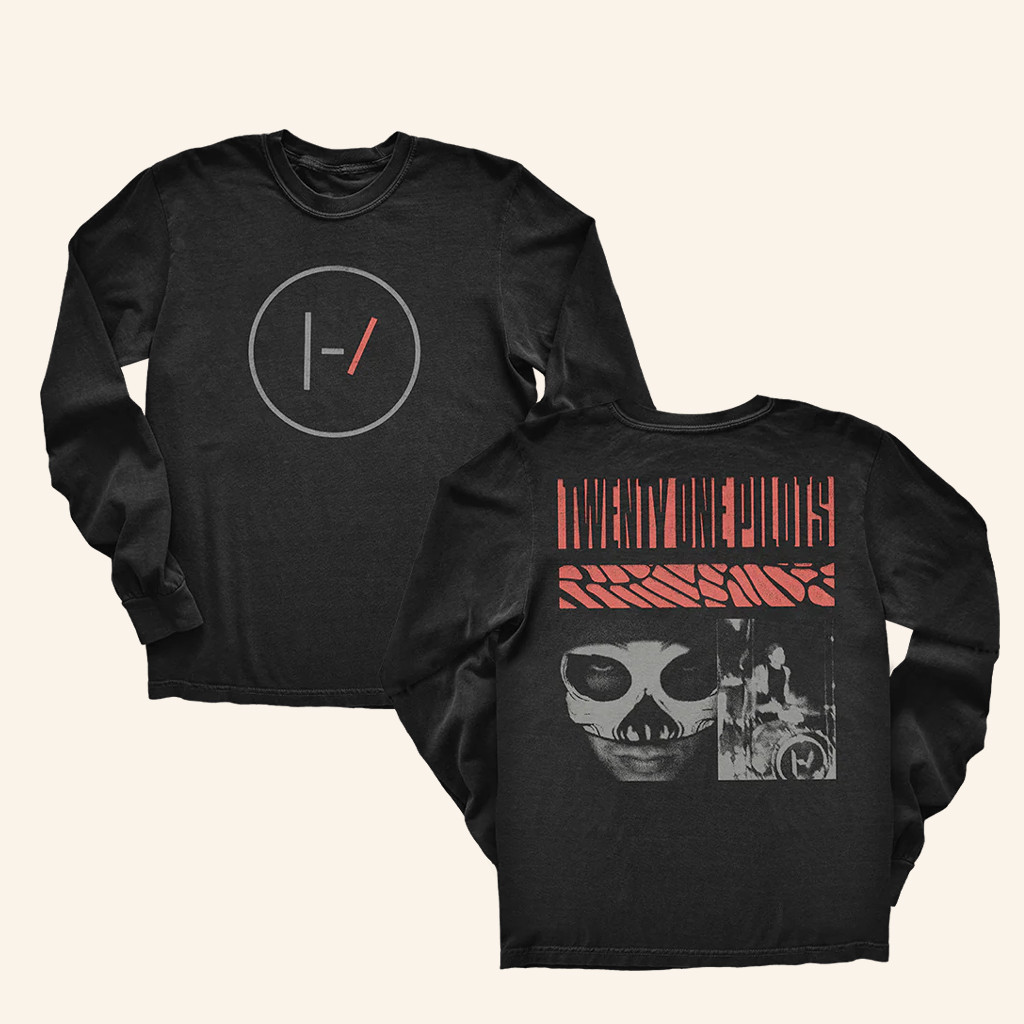 Twenty One Pilots Merch Blurryface Anniversary Long Sleeve T-Shirt Gifts For Music Lovers Twenty One Pilots Merch Blurryface Anniversary Long Sleeve T-Shirt Gifts For Music Lovers