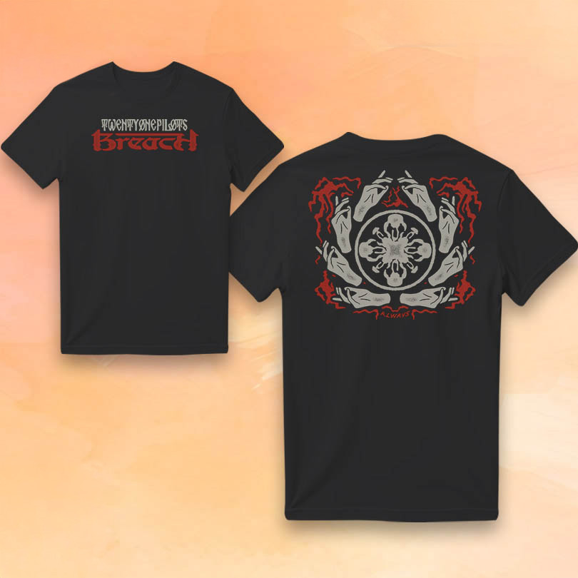 Twenty One Pilots Merch Breach Fear T-Shirt Music Lover Gift Ideas For Him