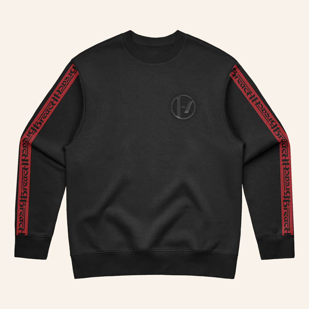 Twenty One Pilots Merch Breach Jacquard Crewneck Sweatshirt Music Related Gifts For Guys