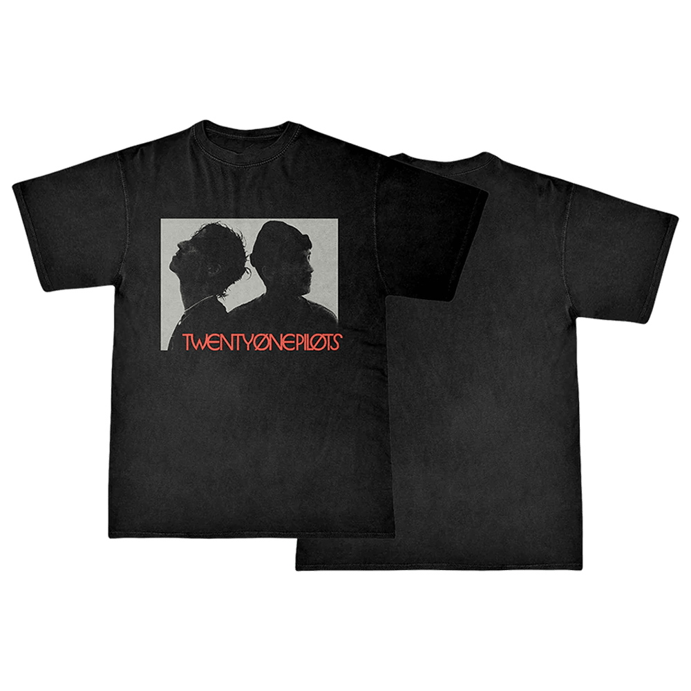 Twenty One Pilots Merch Silhouette Portraits T-Shirt Unique Father's Day Gifts