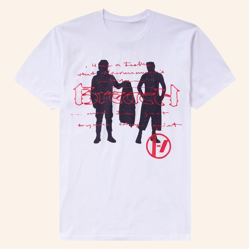 Twenty Pilots Breach Merch The Contract T-Shirt Music Related Gifts For Guys