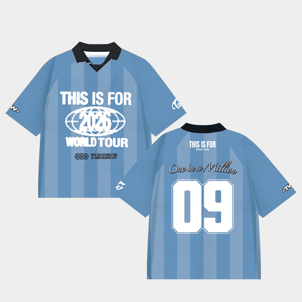 TWICE Merch This Is For One In A Million Soccer Jersey TWICE Apparel Gift For Sister-1 TWICE Merch This Is For One In A Million Soccer Jersey TWICE Apparel Gift For Sister-1
