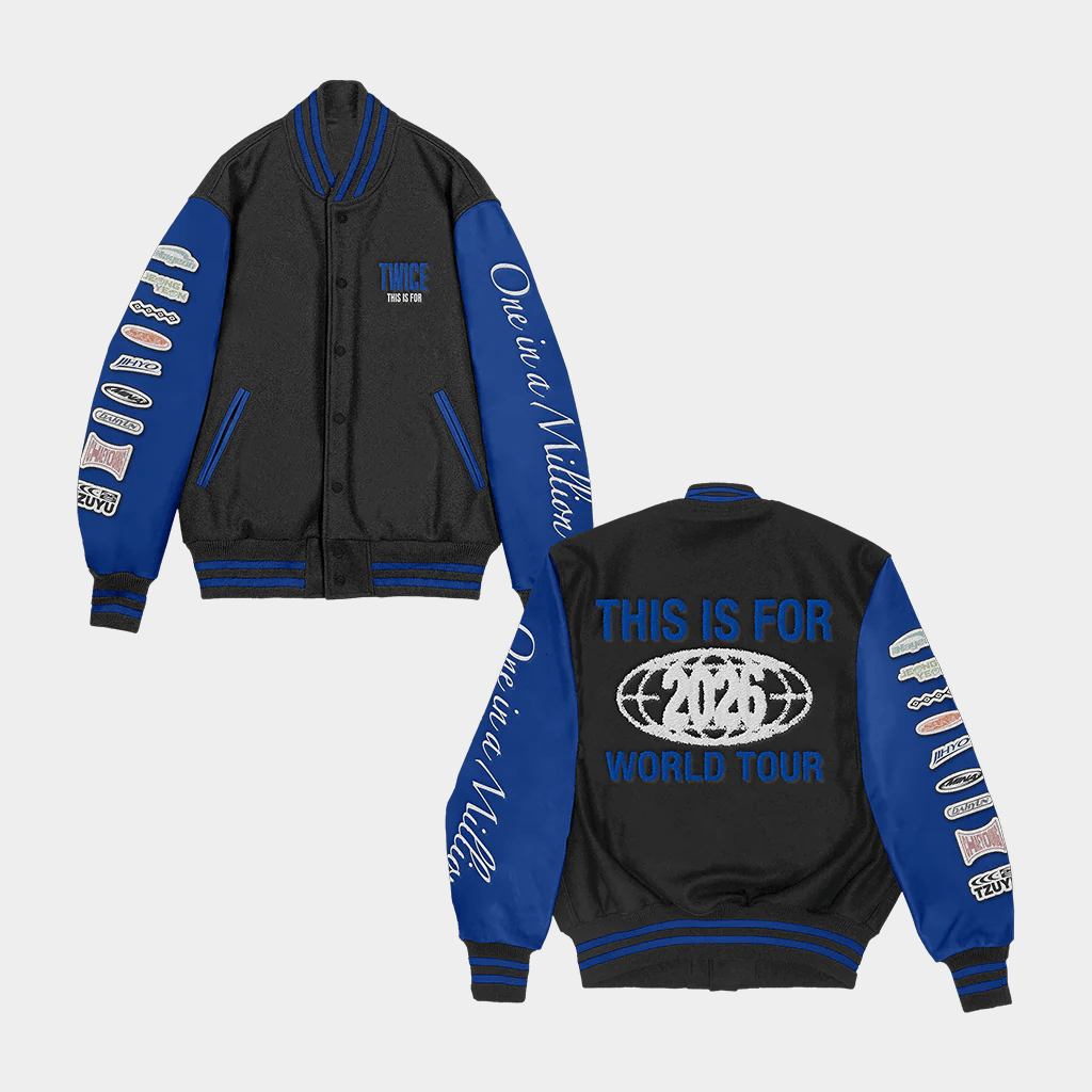TWICE Merch This Is For One In A Million Varsity Jacket TWICE Apparel Birthday Gift For Besties-1