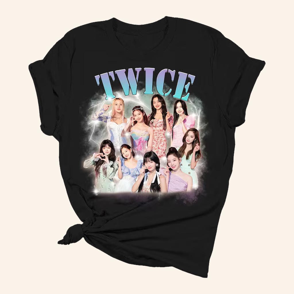 Twice Tour Merch Cute Twice Member T-Shirt Twice World Tour Merch Gifts For Kpop Fans Twice Tour Merch Cute Twice Member T-Shirt Twice World Tour Merch Gifts For Kpop Fans