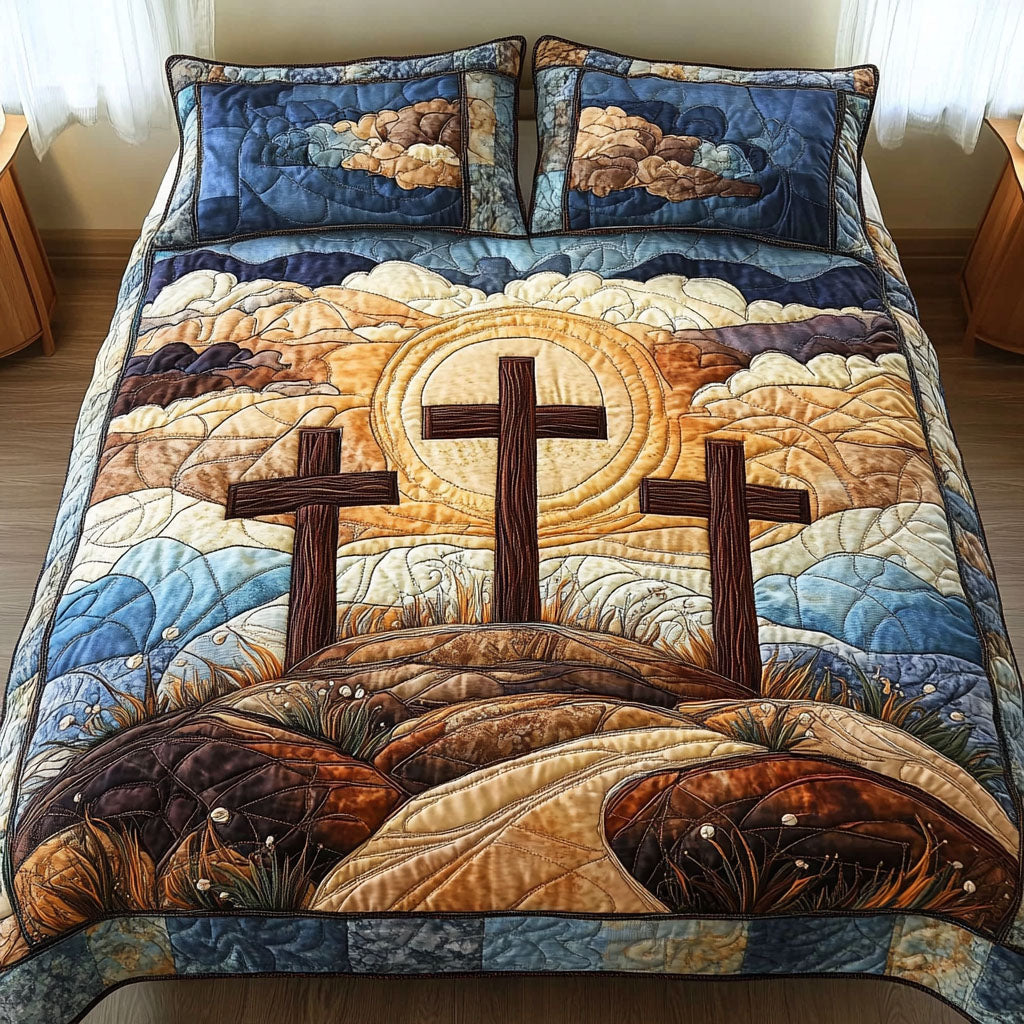 Twilight Faith Quilted Bedding Set Perfect Bedroom Gift Set to Show You Care