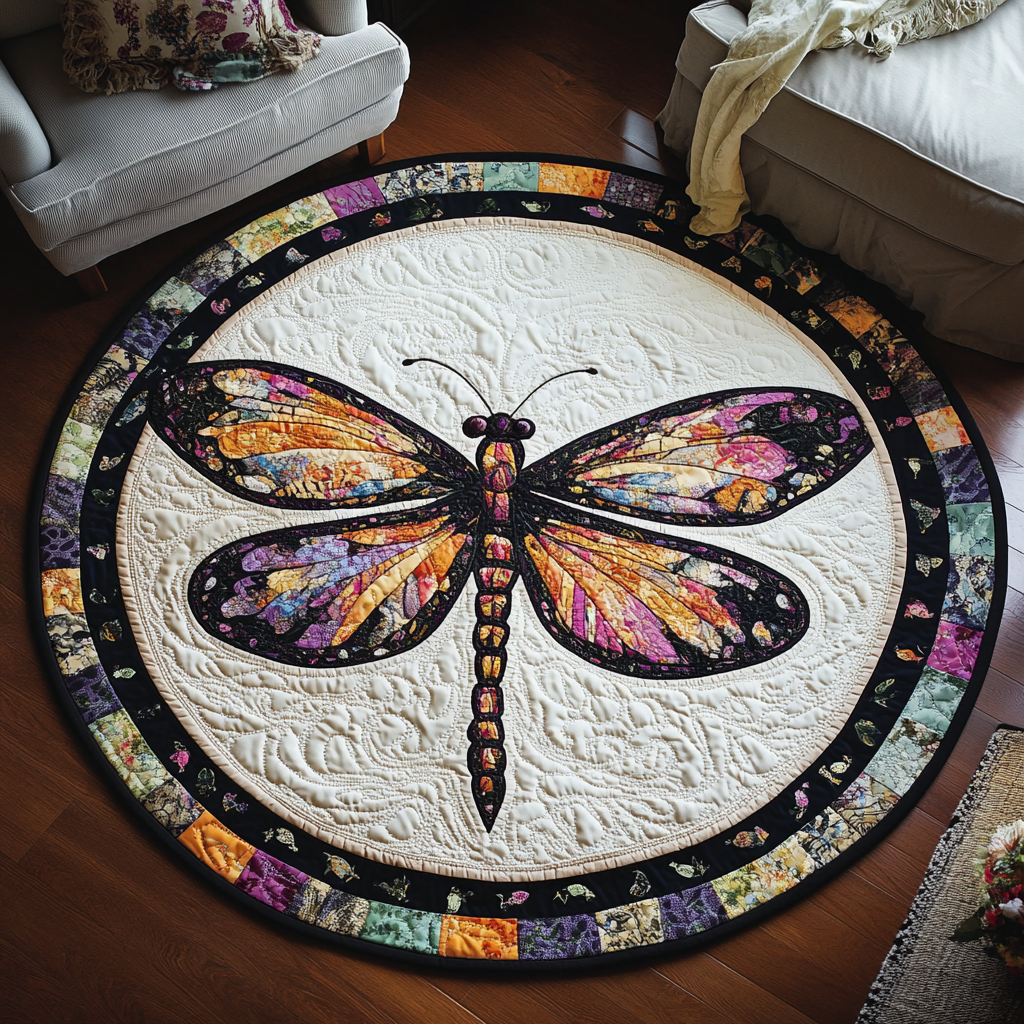 Twilight Glider Quilted Round Mat Front Door Idea Book Themed Gift Items