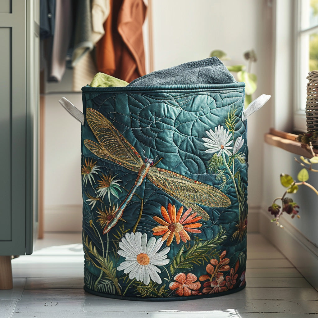 Twilight Hover Quilted Laundry Basket Valentine's Day Merch Gift